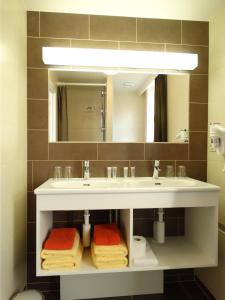 Ванная комната в Hotel Kristoffel