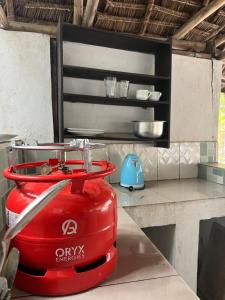 Ruang duduk di Olga Beach Nungwi