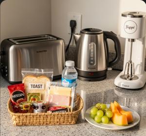 Jídlo v prázdninového domu nebo okolí