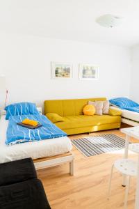 Posezení v ubytování Sunshine Apartman Harkány