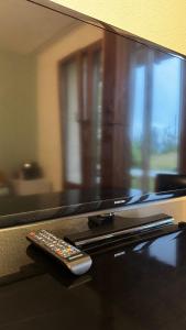 TV a/nebo společenská místnost v ubytování Pension Moravia