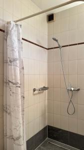 Koupelna v ubytování Pension Moravia