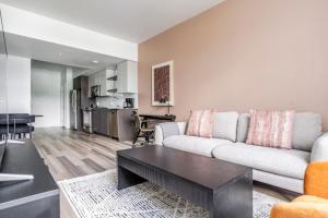 Posezení v ubytování Blueground Downtown rooftop nr Marymoor Park SEA-896