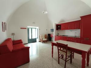 Η κουζίνα ή μικρή κουζίνα στο La Ferula Bed&Pool