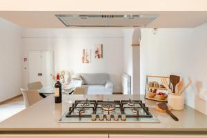 Kuchyň nebo kuchyňský kout v ubytování Respiro di Toscana Trilocale Arezzo e Siena