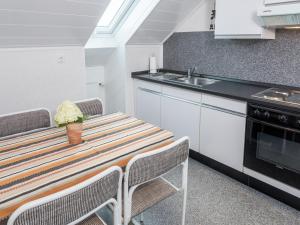 Dapur atau dapur kecil di Ferienwohnung im malerischen Kniebis