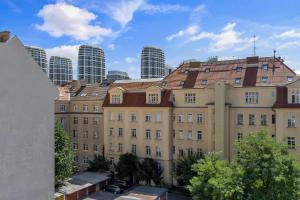A general view of Óváros or a view of the city taken from Az apartmant
