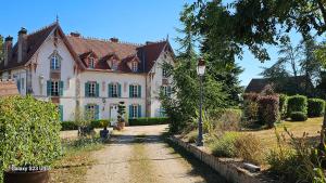 Zahrada ubytování Domaine du Corgenay