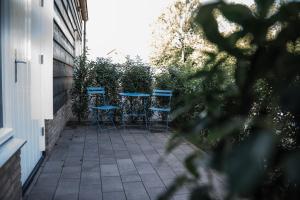Balkón nebo terasa v ubytování De Jonge Blomme