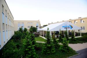 Budova, v ktorej sa hotel nachádza