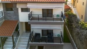 Balkón nebo terasa v ubytování PoppysHouse