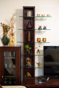 TV a/nebo společenská místnost v ubytování PoppysHouse