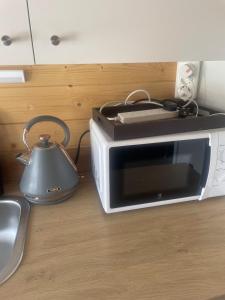 Η κουζίνα ή μικρή κουζίνα στο Lapland cabin