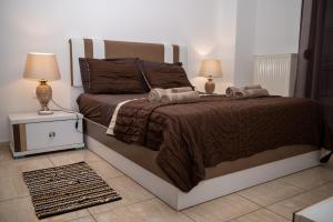 Postel nebo postele na pokoji v ubytování PoppysHouse