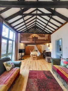 Istumisnurk majutusasutuses Barn in Happisburgh sleeping 2 and welcoming 5 dogs - close to beach!