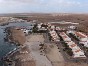 Blick auf Murdeira Bay Sal aus der Vogelperspektive