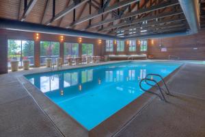 a large swimming pool in a large building at Cascade Village 50 Near Purgatory - Marmot Meadows Retreat in Durango Mountain Resort