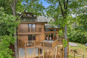 Budova, kde se prázdninový dům nachází