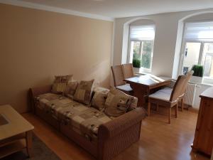 Posezení v ubytování Ferienwohnung in Kamenz