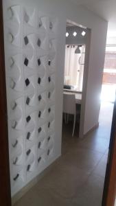 Lindo Apartamento à Beira Mar tesisinde bir banyo