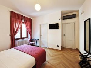 Μια τηλεόραση ή/και κέντρο ψυχαγωγίας στο Le Stanze del Capitano Caldora