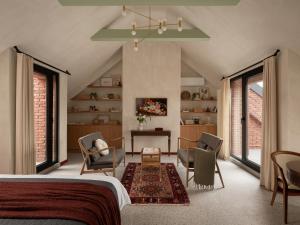 Posezení v ubytování Apart-In Georgia