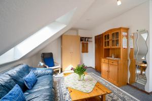 Nhà bếp/bếp nhỏ tại HER14b Ferienwohnung Hartig