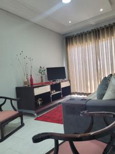 TV a/nebo společenská místnost v ubytování Sobrado na Cidade de Socorro