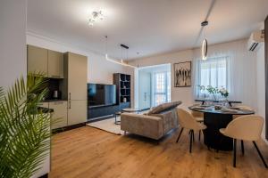 Η κουζίνα ή μικρή κουζίνα στο Blvd Ivory Pipera Ap 44