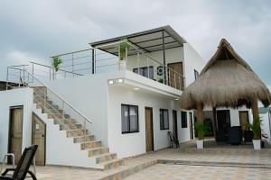 Hoone, kus puhkemaja asub