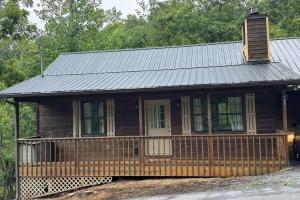 Bygningen som feriehuset ligger i