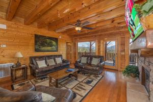 TV a/nebo společenská místnost v ubytování Grand Timber Lodge by American Patriot Getaways