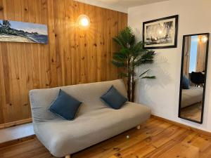 Posezení v ubytování chalet proche des plages