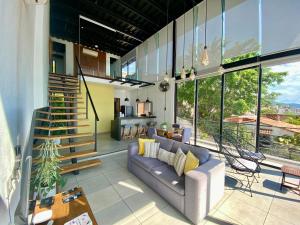 Ruang duduk di Loft D