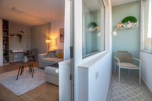 Χώρος καθιστικού στο Modern, ultra central flat