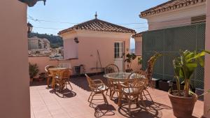 En balkon eller terrasse på Casa Monte Victoria