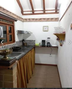 Kuchyň nebo kuchyňský kout v ubytování Casa Gloria Country en Villa de Leyva