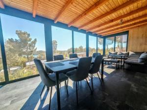 Χώρος καθιστικού στο Sea view Bellora by Vellaris, Luxury Mobile Home