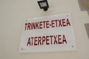Certifikát, ocenenie alebo iný dokument vystavený v ubytovaní Albergue Trinkete Etxea