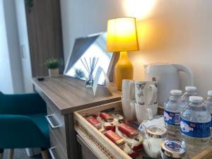 อุปกรณ์ชงชาและกาแฟของ Porthcawl Heritage Guest House