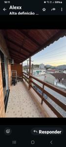 Balkoni atau teres di Apartamento Varandas 2