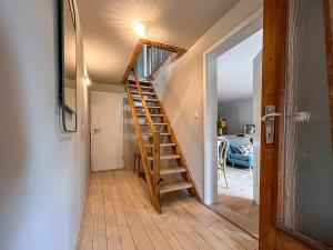 En eller flere senge i et værelse på Haus Sommerfreuden