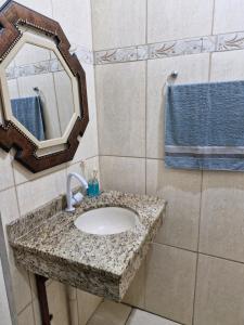 Un baño de Casa Aparecida do Norte