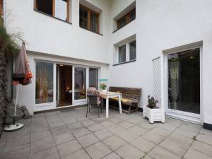 Μπαλκόνι ή βεράντα στο Apartment in Längenfeld near Sölden Ski