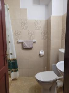 Koupelna v ubytování Hotel Dacor