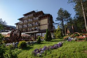 Zahrada ubytování Hotel Iris