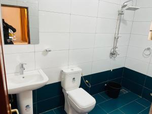 Koupelna v ubytování Reine Hôtel