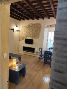 Χώρος καθιστικού στο Maktub Medina