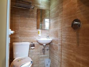 Koupelna v ubytování Bold Hotel Jakarta