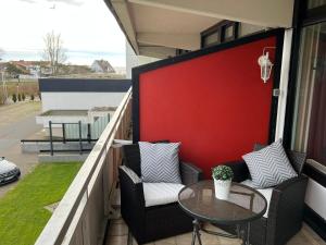 Μπαλκόνι ή βεράντα στο Kaiserhof, App 201 +1 φωτογραφίες